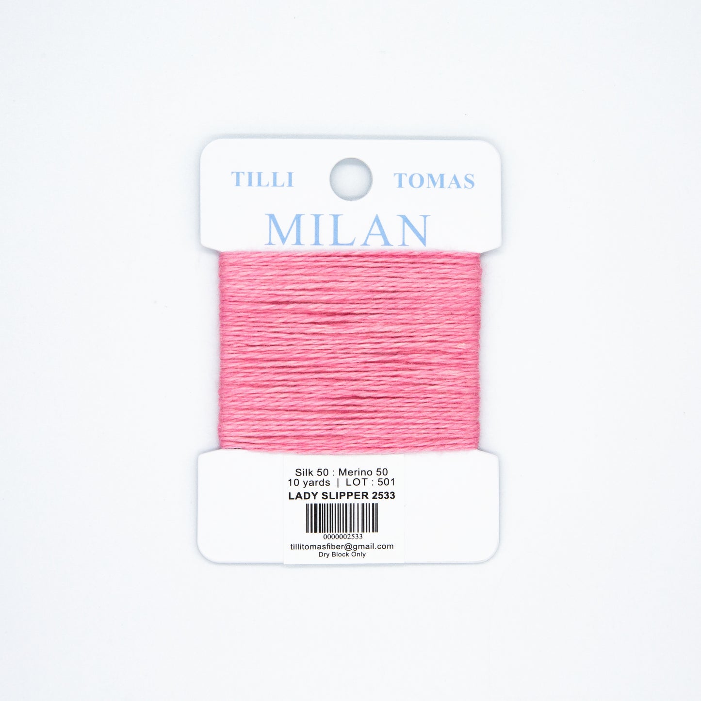 Milan Card  Pinks and Reds