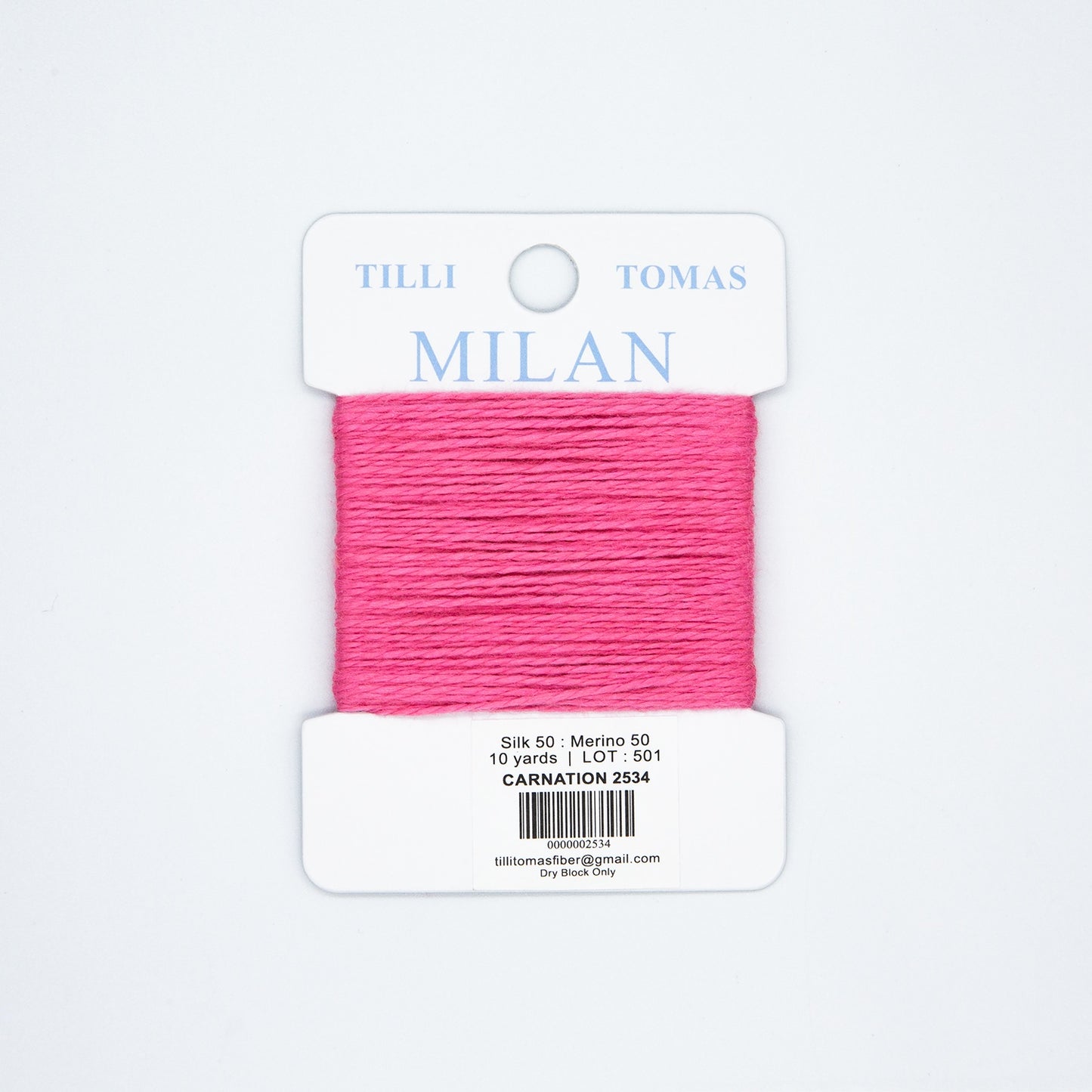 Milan Card  Pinks and Reds