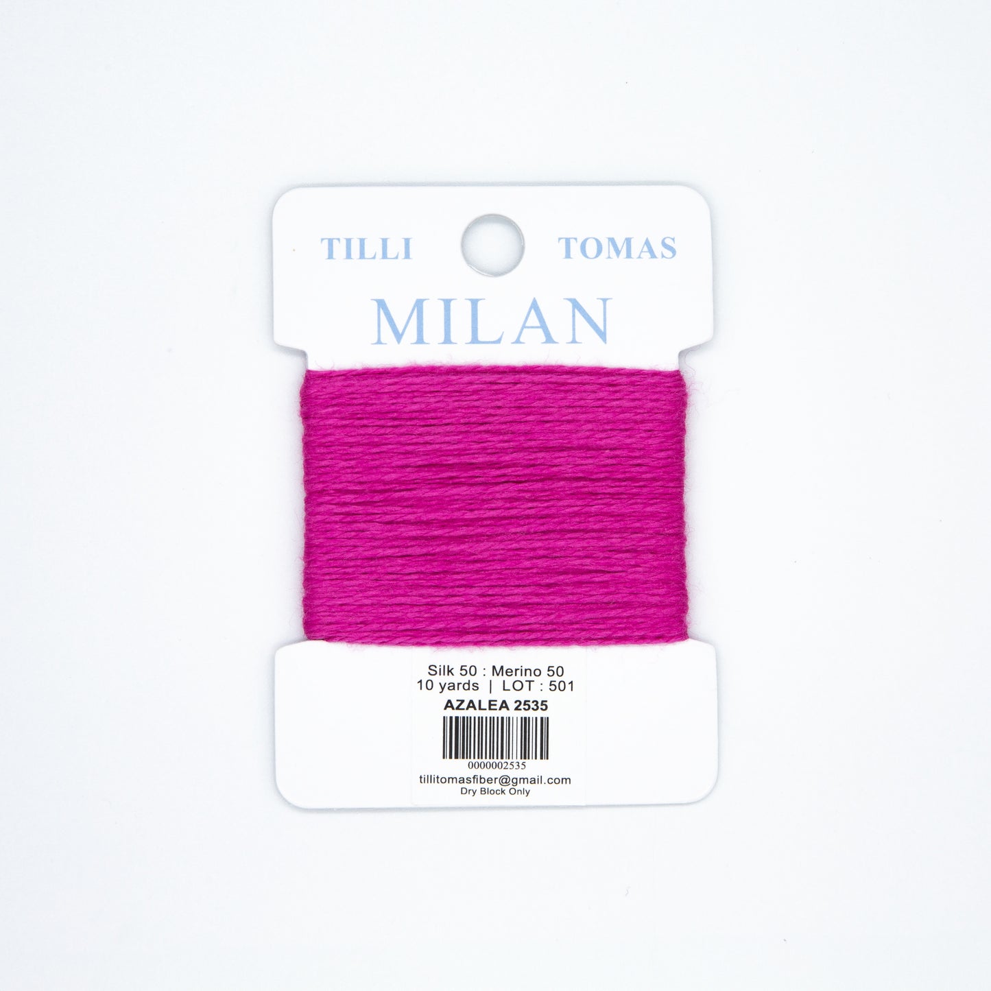 Milan Card  Pinks and Reds