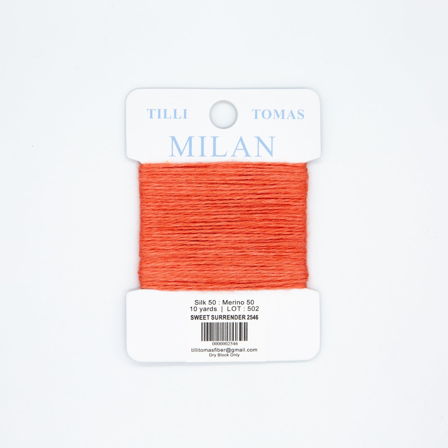 Milan Card  Pinks and Reds