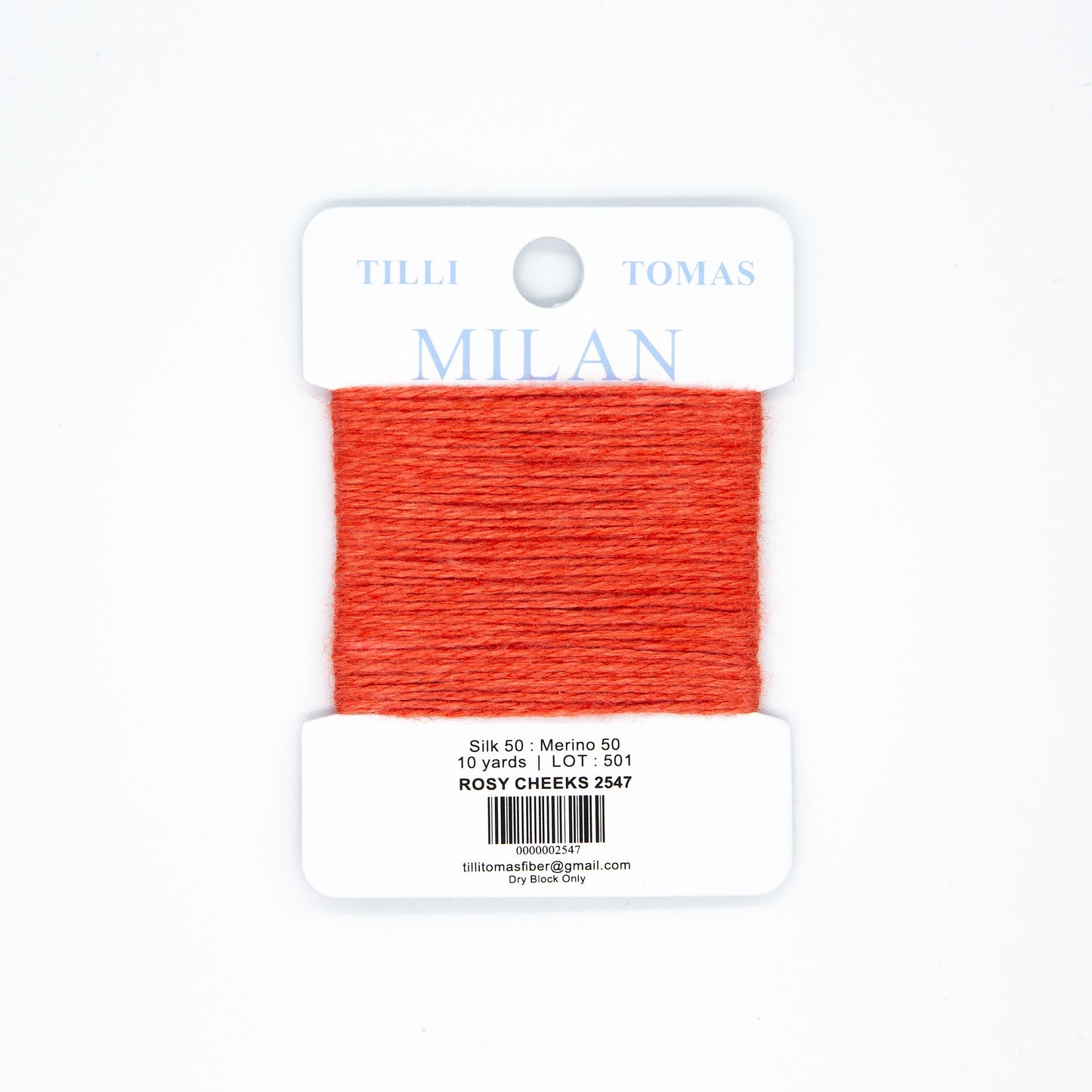 Milan Card  Pinks and Reds