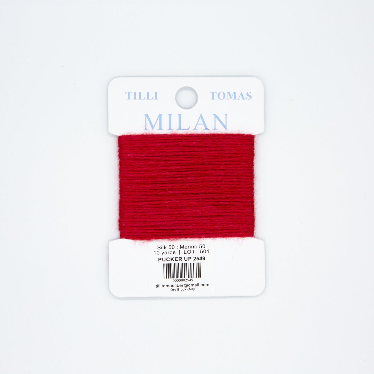 Milan Card  Pinks and Reds