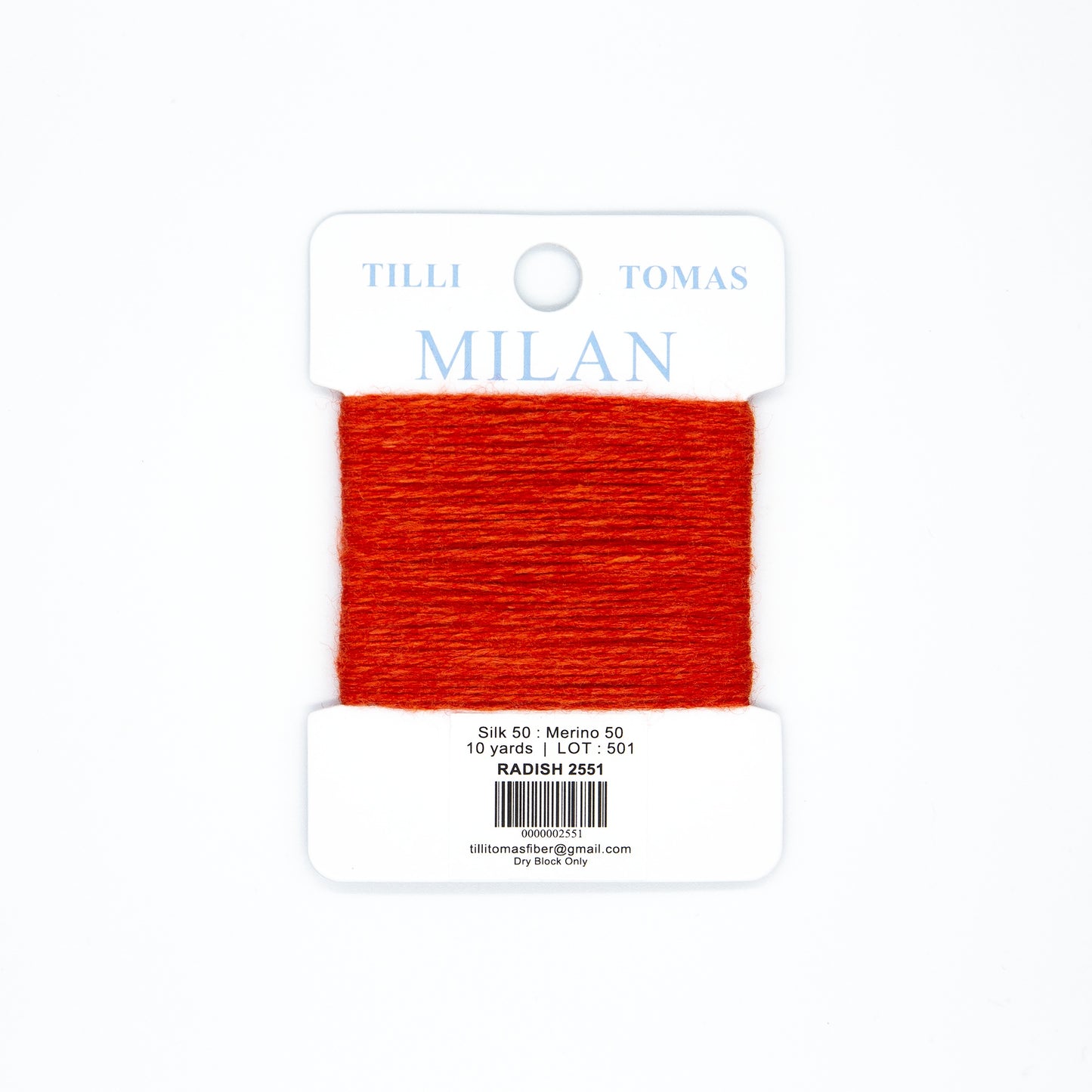 Milan Card  Pinks and Reds