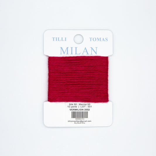 Milan Card 2552 Vermilion