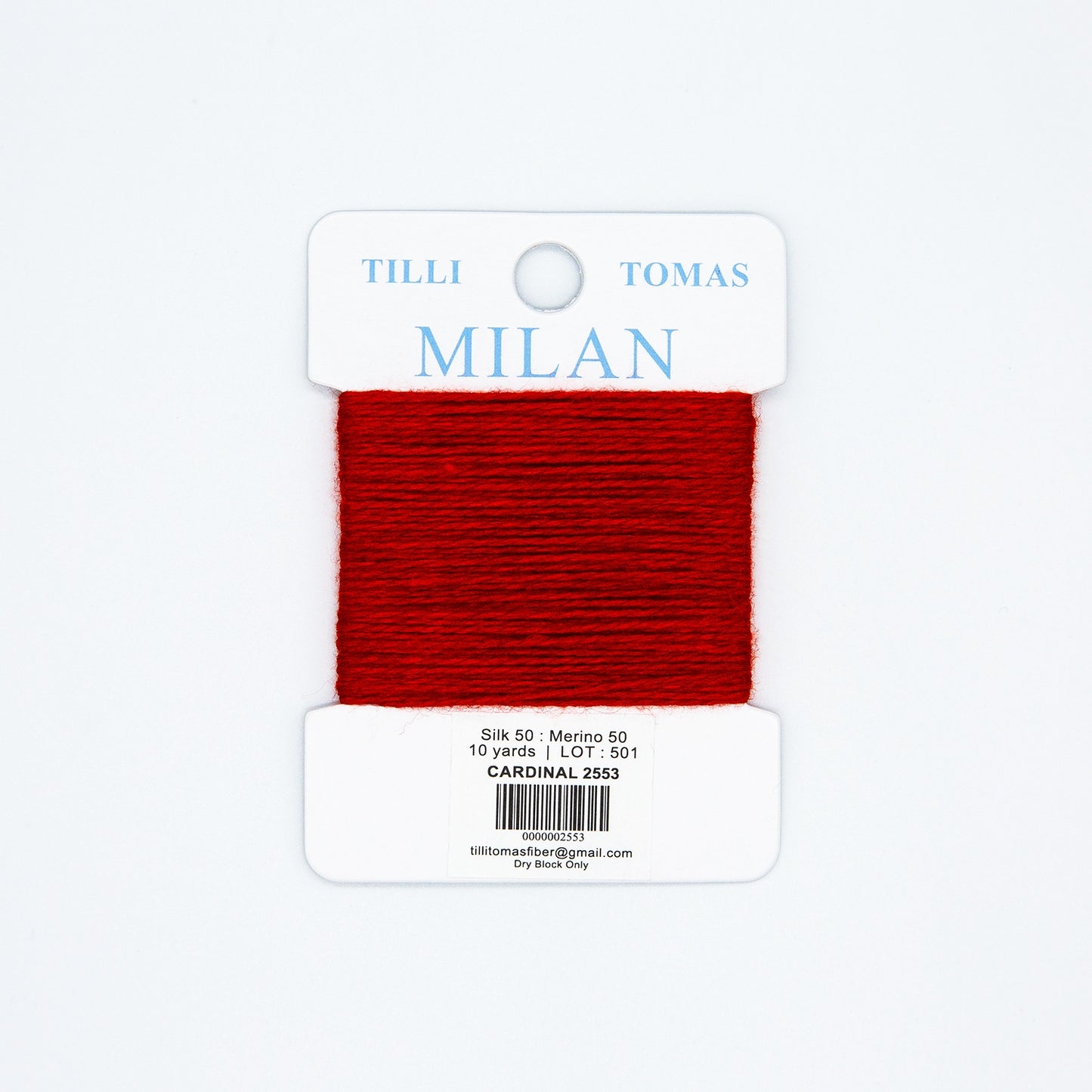 Milan Card  Pinks and Reds