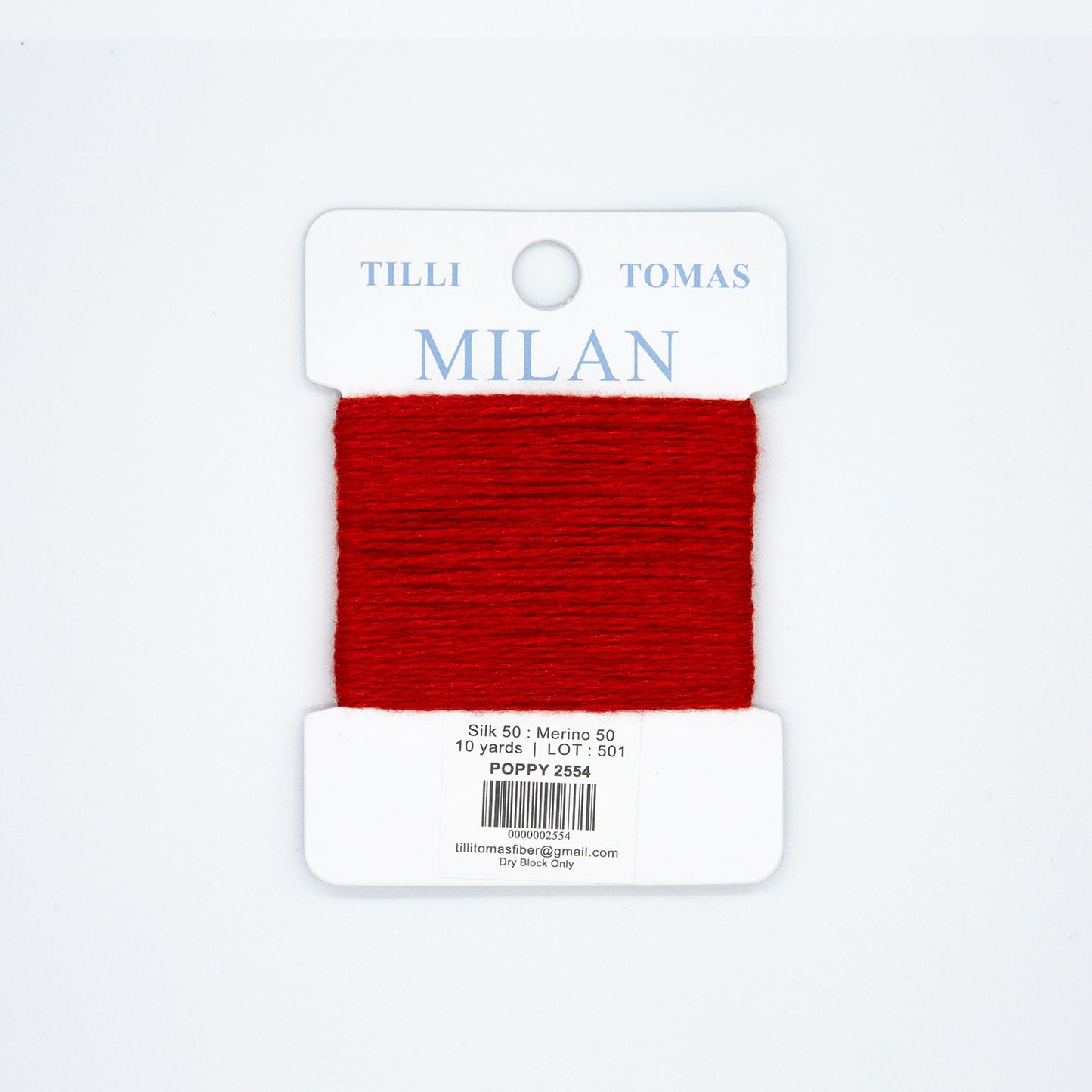 Milan Card  Pinks and Reds