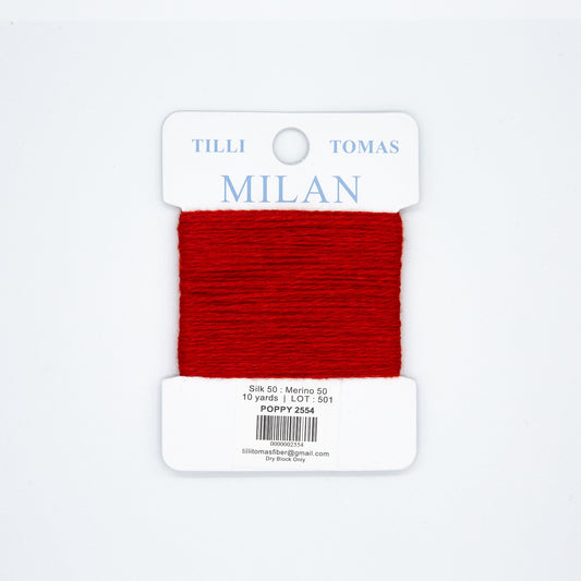 Milan Card 2554 Poppy