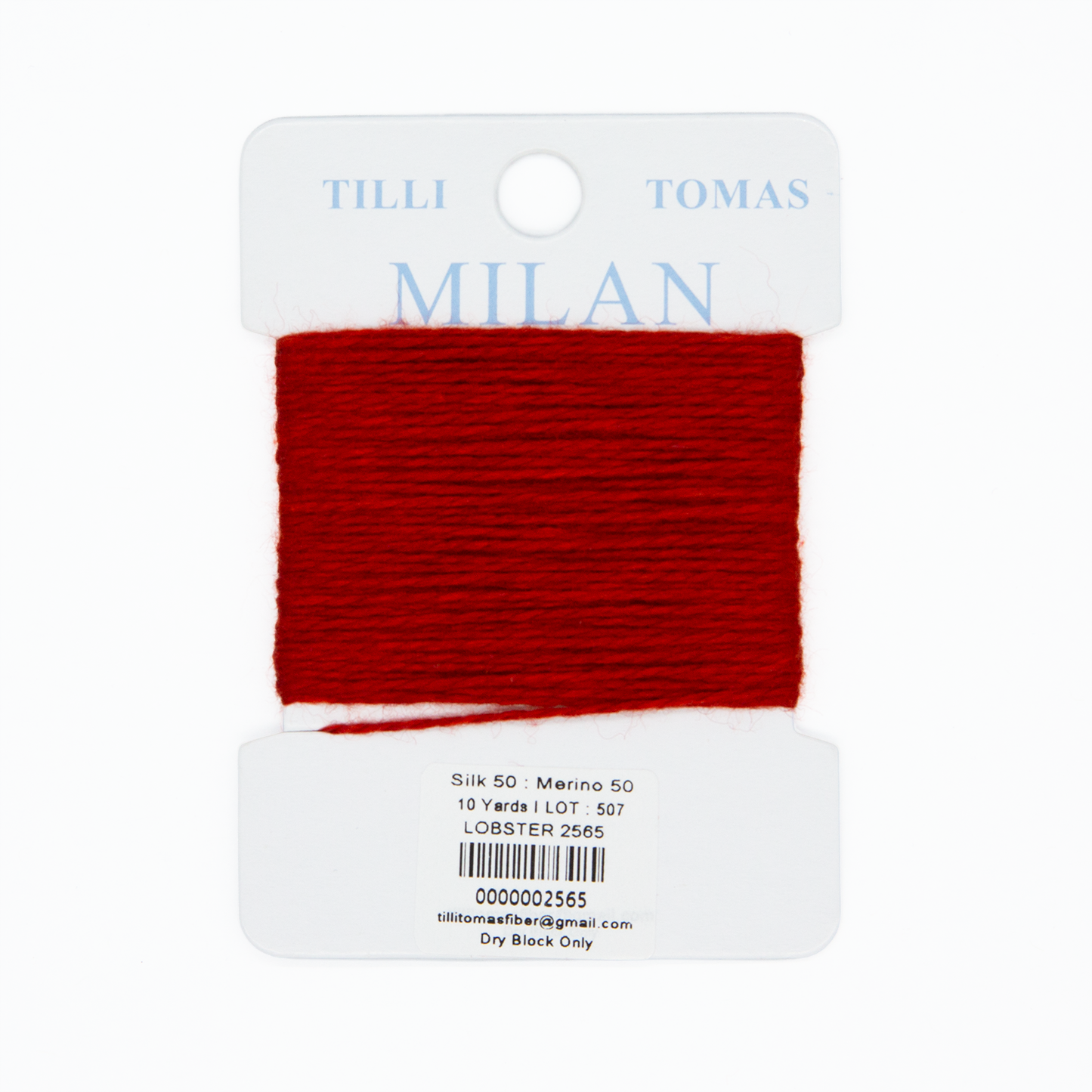 Milan Card  Pinks and Reds