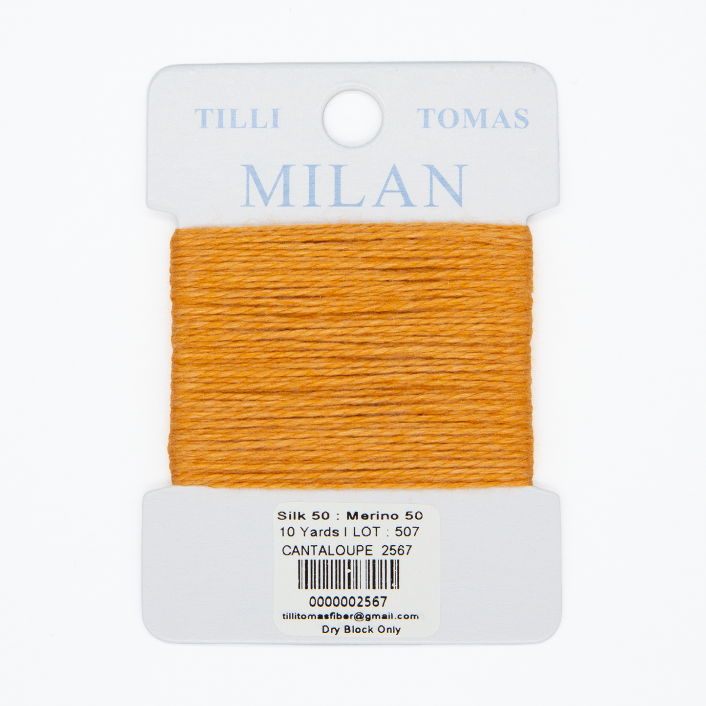 Milan Card  Oranges Yellows and Golds