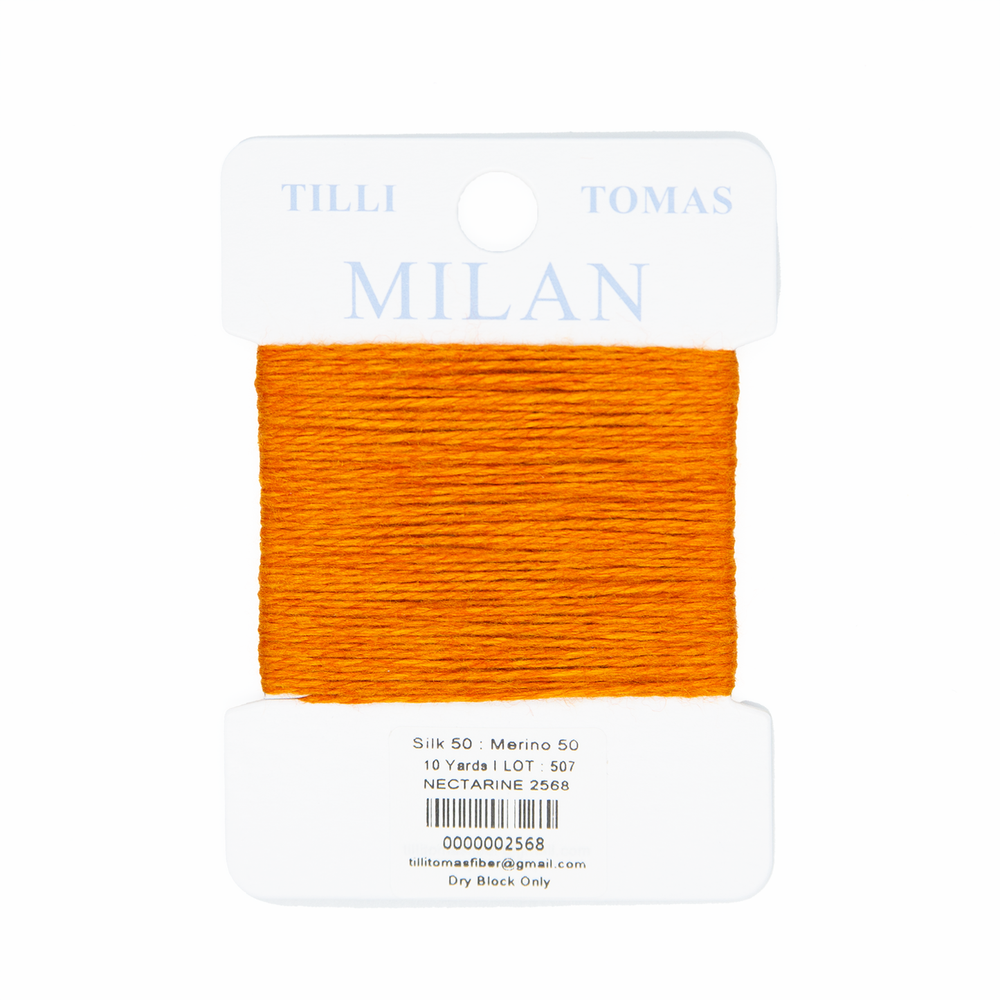 Milan Card  Oranges Yellows and Golds