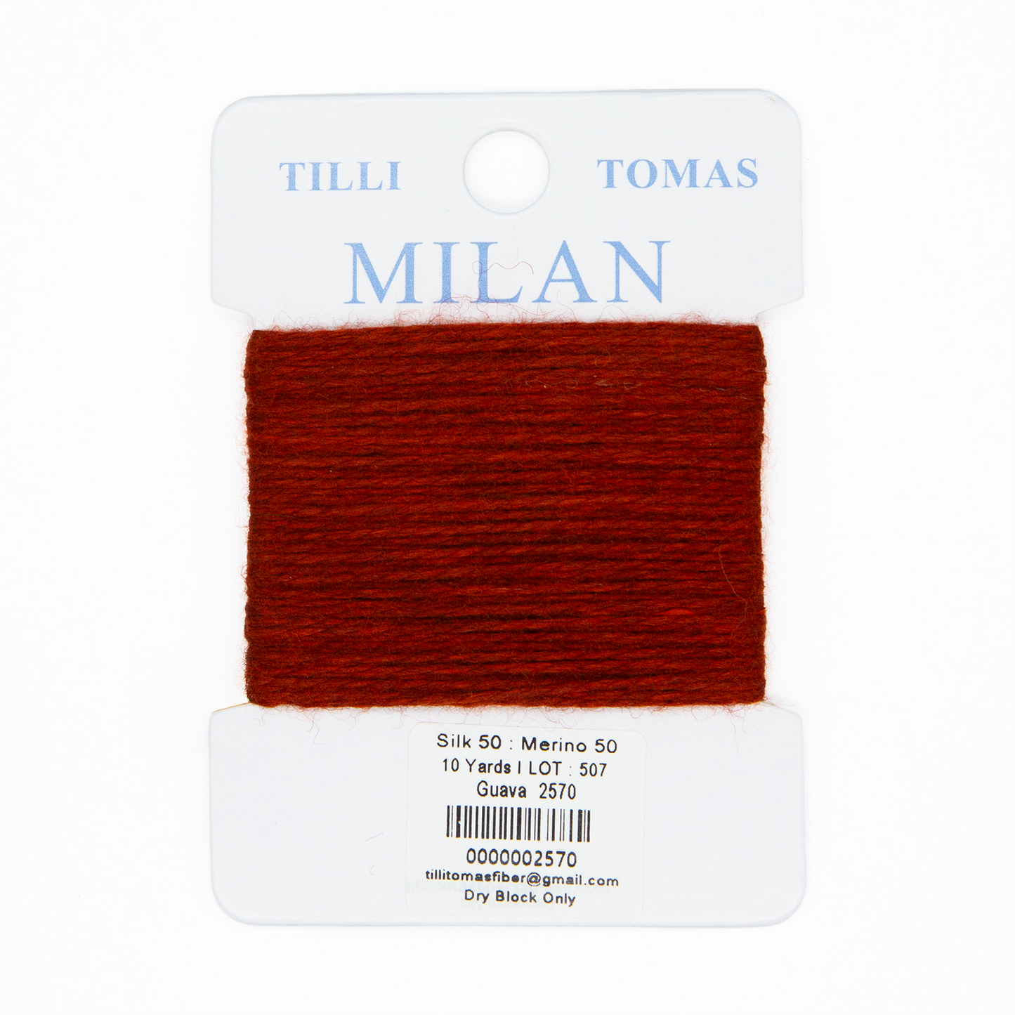 Milan Card  Oranges Yellows and Golds