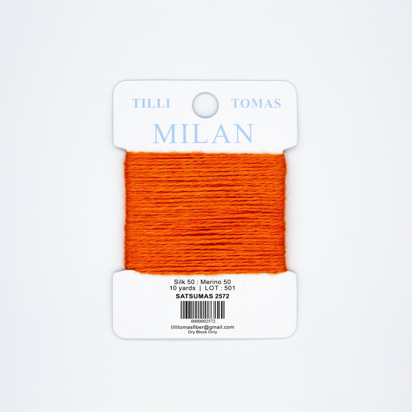 Milan Card  Oranges Yellows and Golds