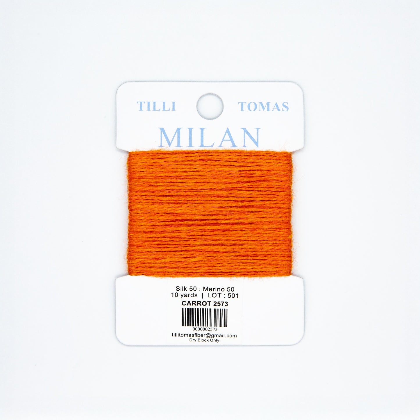 Milan Card  Oranges Yellows and Golds