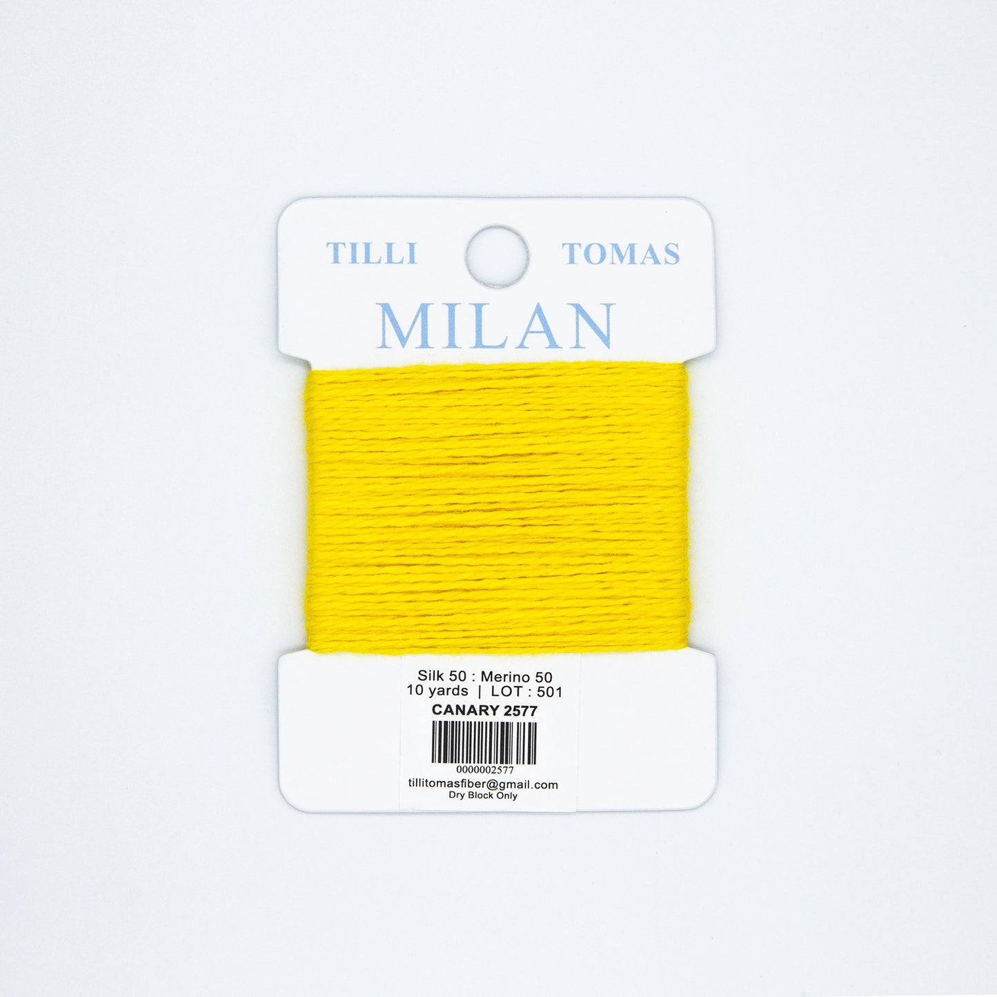 Milan Card  Oranges Yellows and Golds