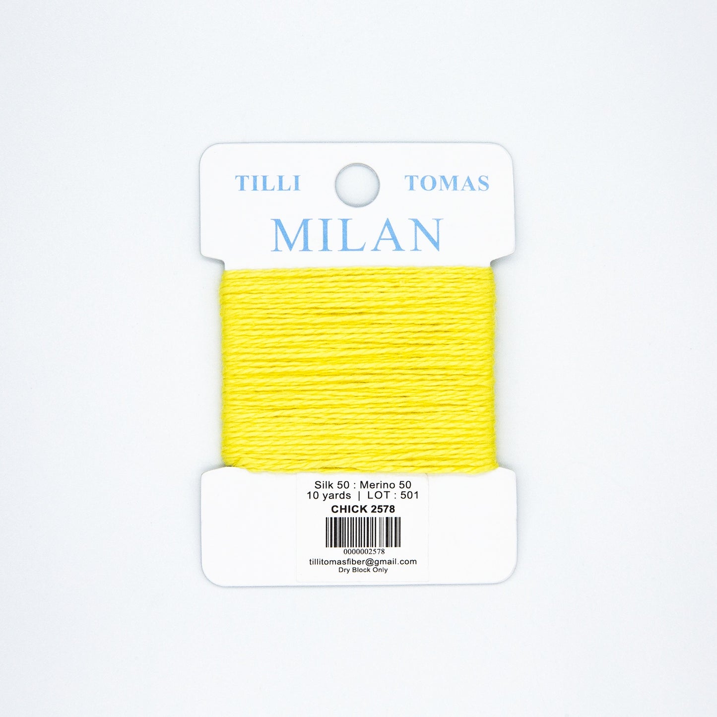 Milan Card  Oranges Yellows and Golds