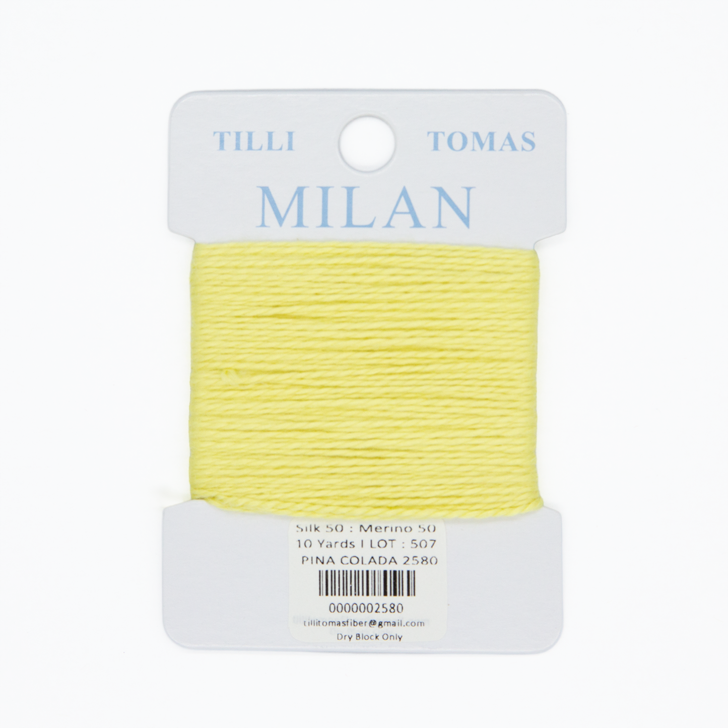 Milan Card  Oranges Yellows and Golds