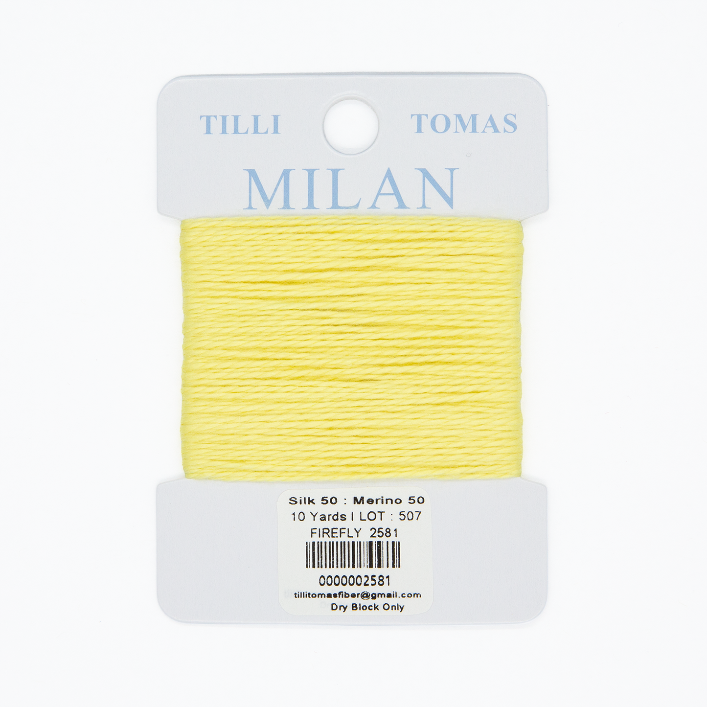 Milan Card  Oranges Yellows and Golds