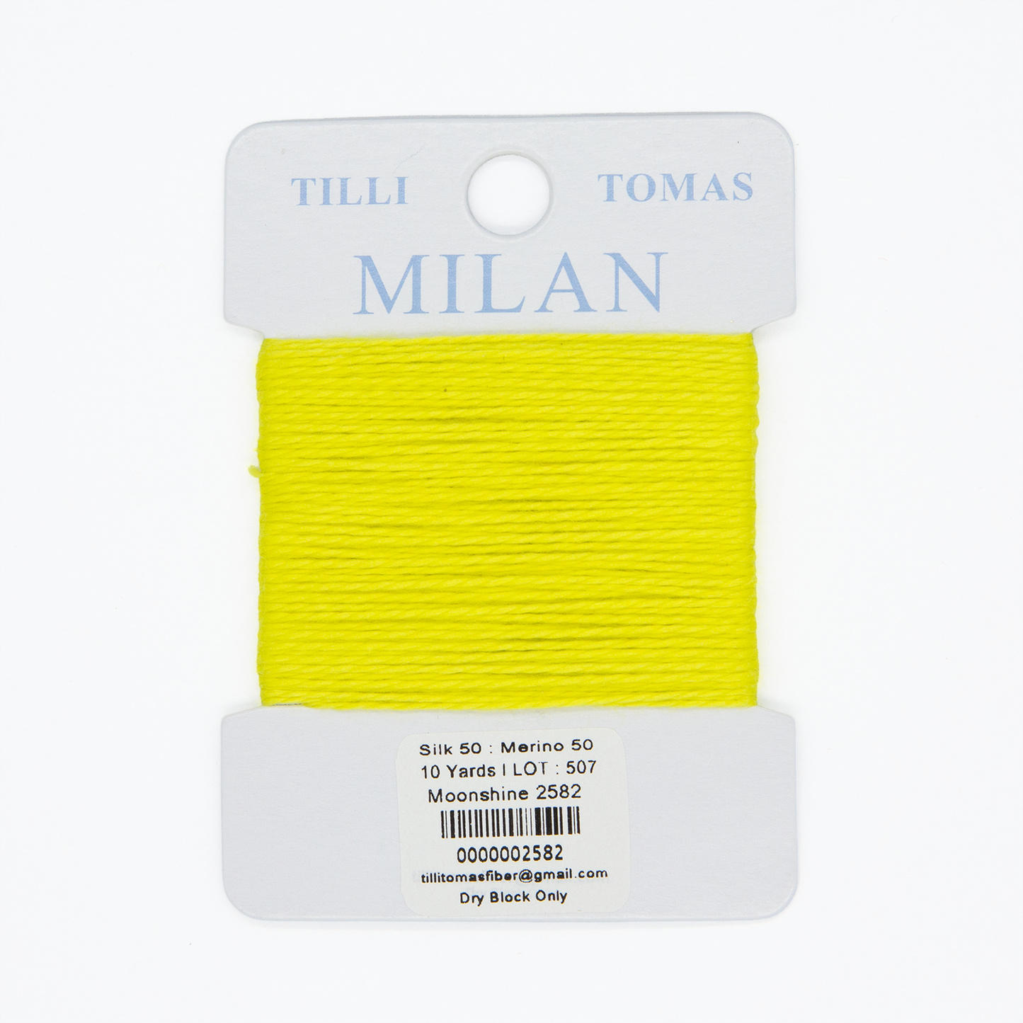 Milan Card  Oranges Yellows and Golds