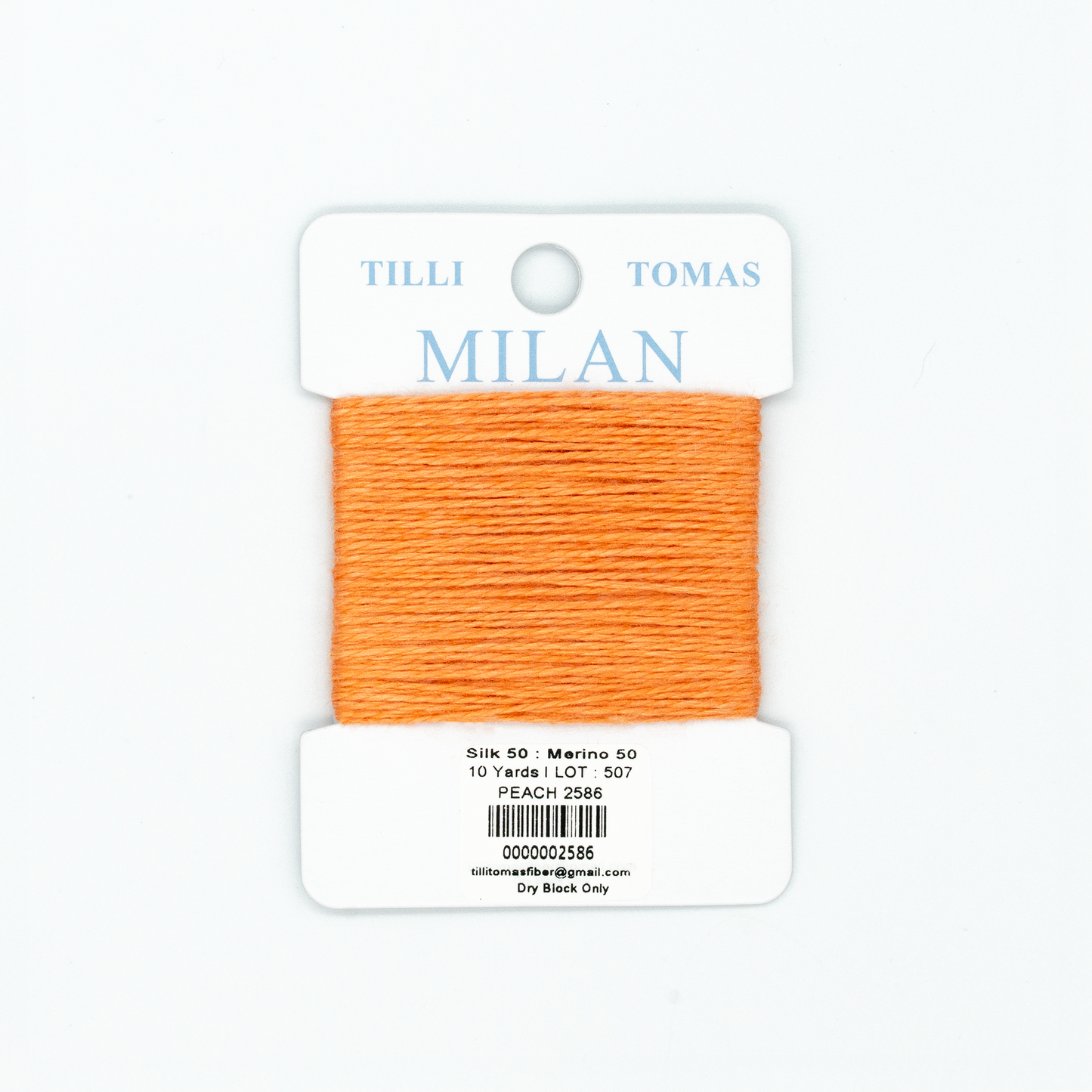 Milan Card  Oranges Yellows and Golds