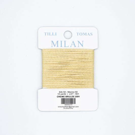 Milan Card 2591 Creme Brulee