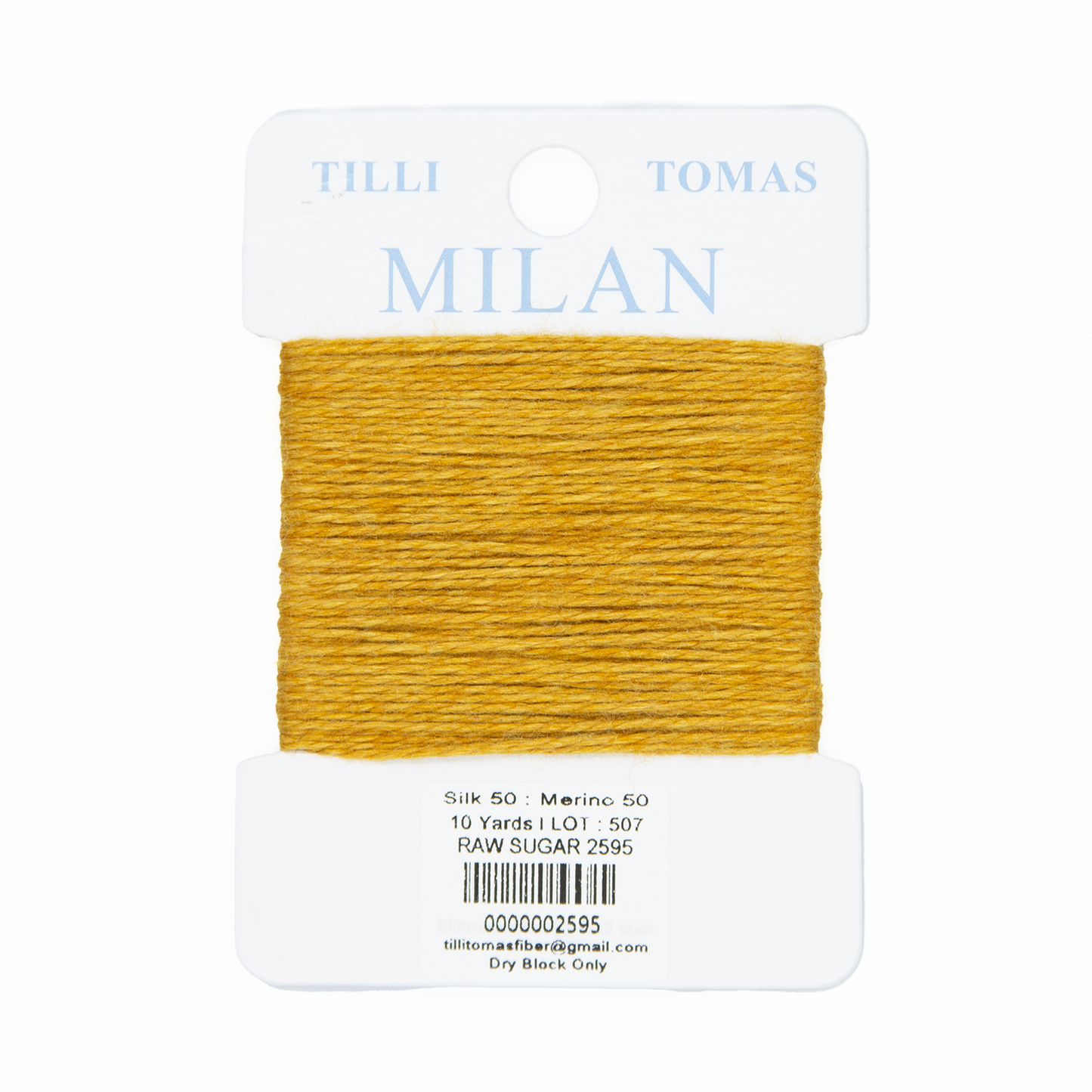 Milan Card 2595 Raw Sugar