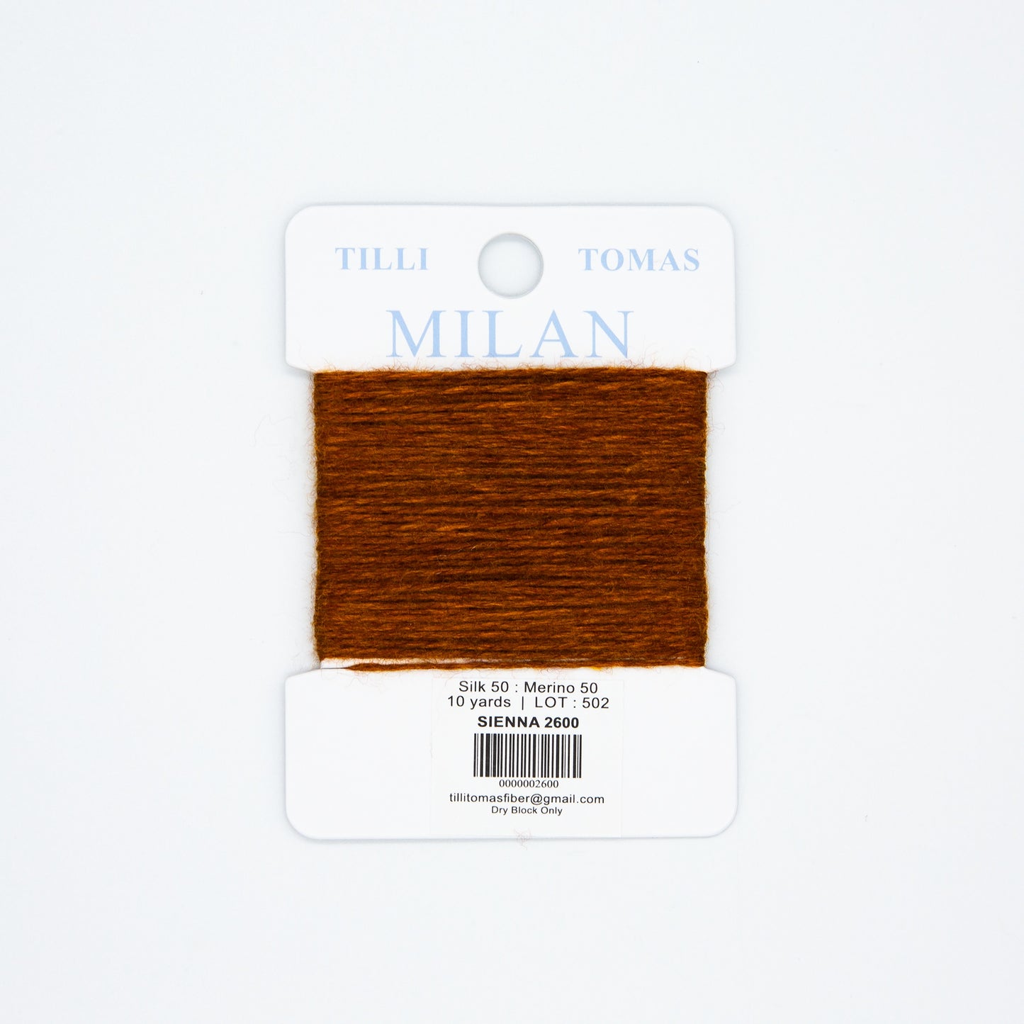 Milan Card 2600 Sienna