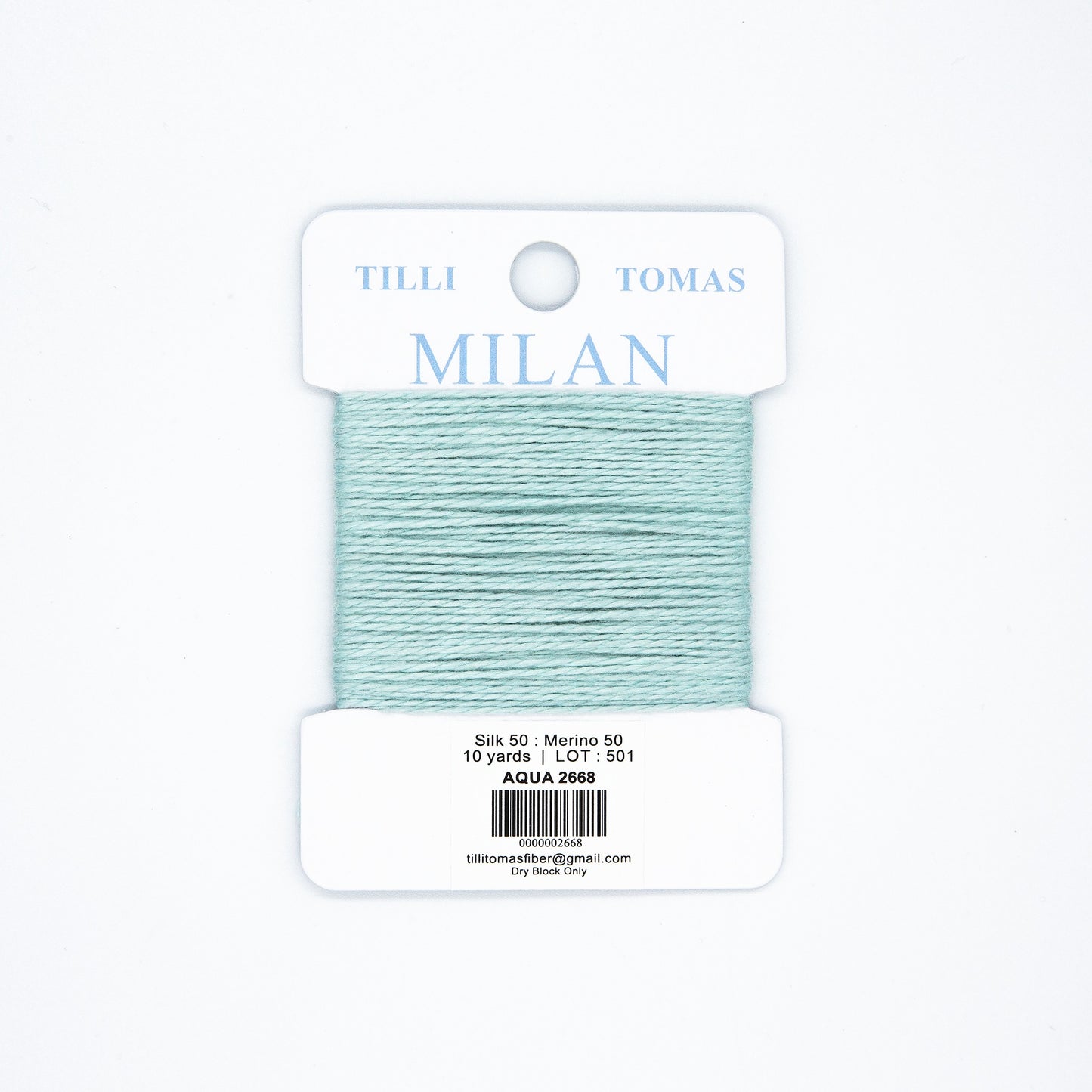 Milan Card 2668 Aqua
