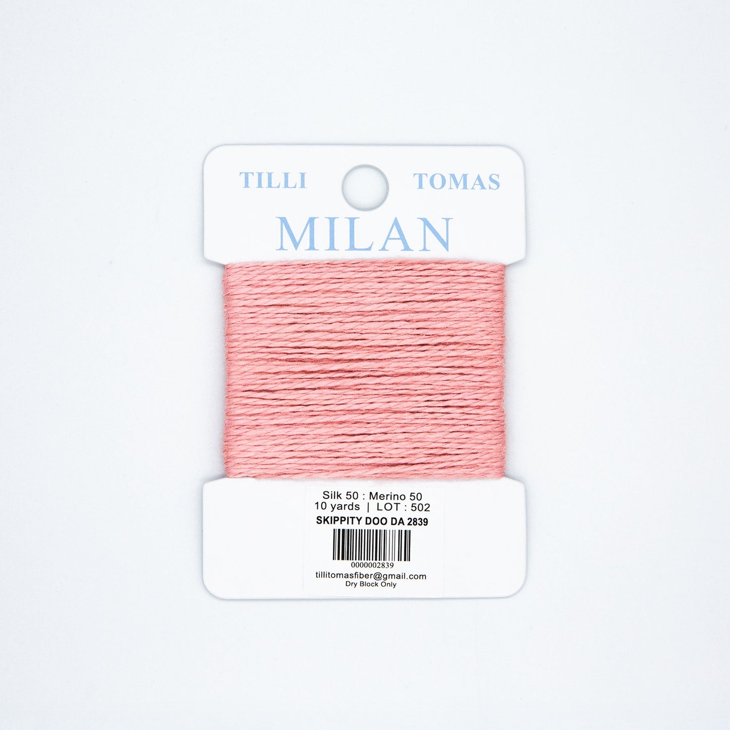 Milan Card  Pinks and Reds