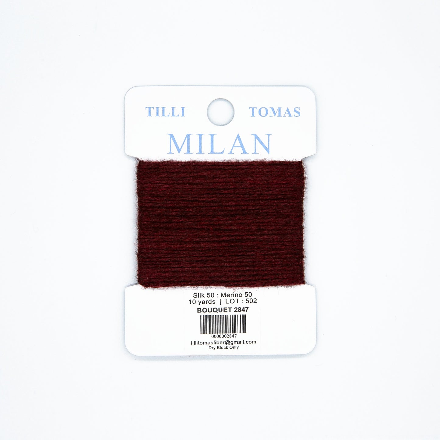 Milan Card  Pinks and Reds