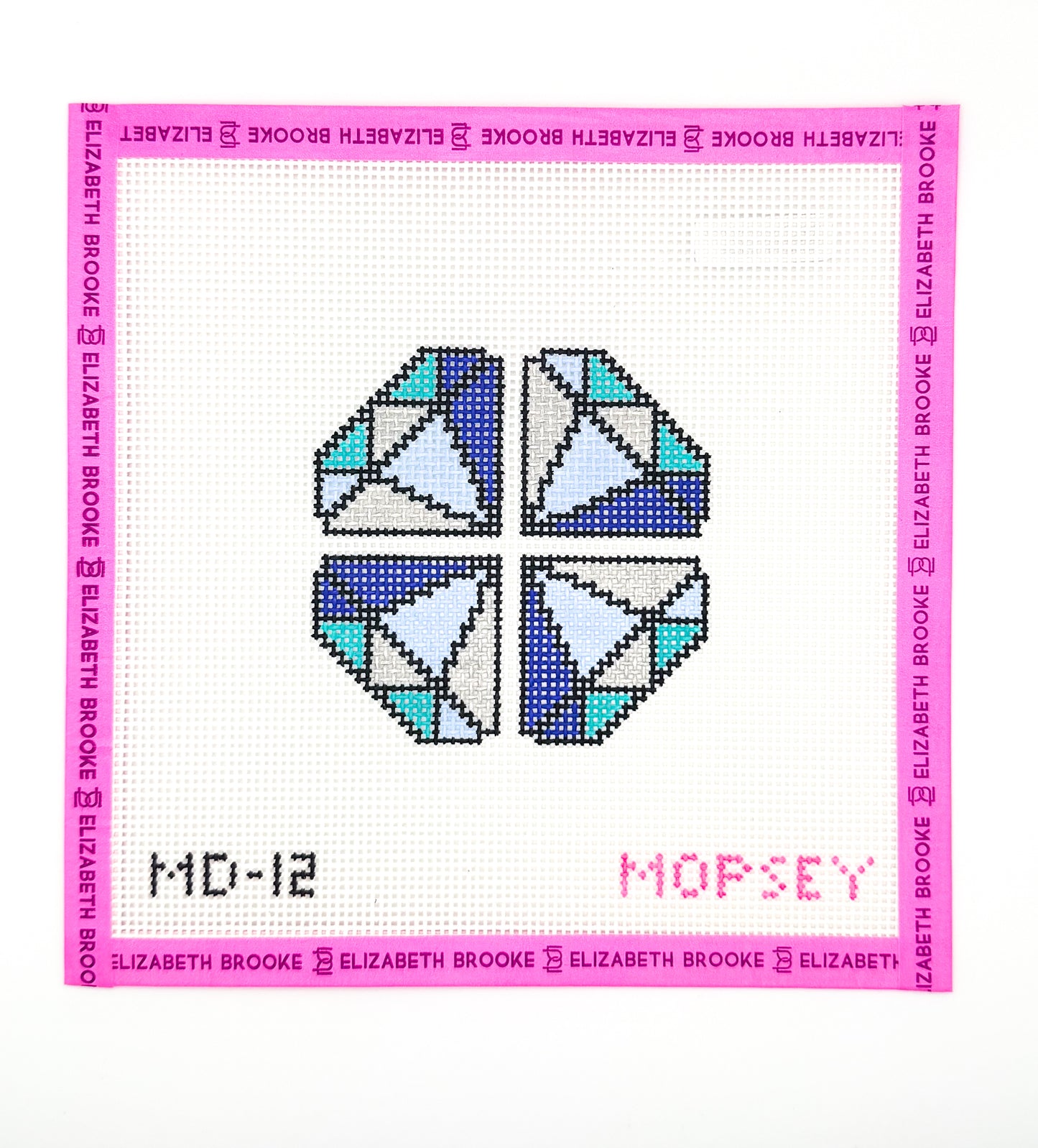 Diamonds are a Girl’s Bestie Needlepoint canvas