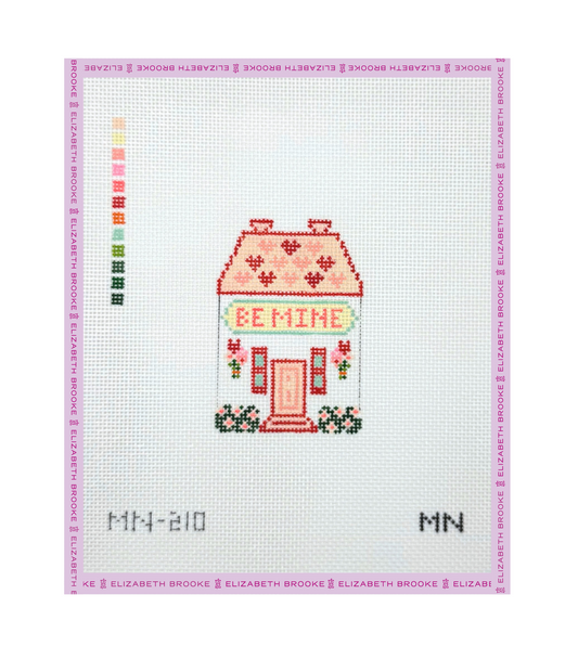 Be Mine Village House Needlepoint Canvas