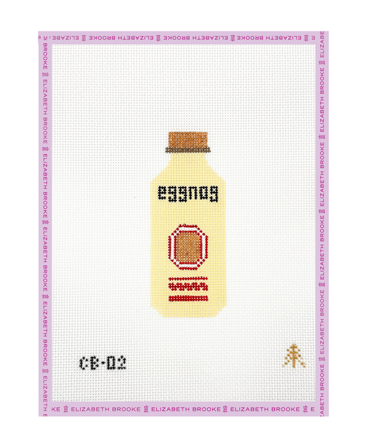 Eggnog Needlepoint Canvas