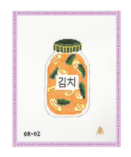 Kimchi Needlepoint Canvas