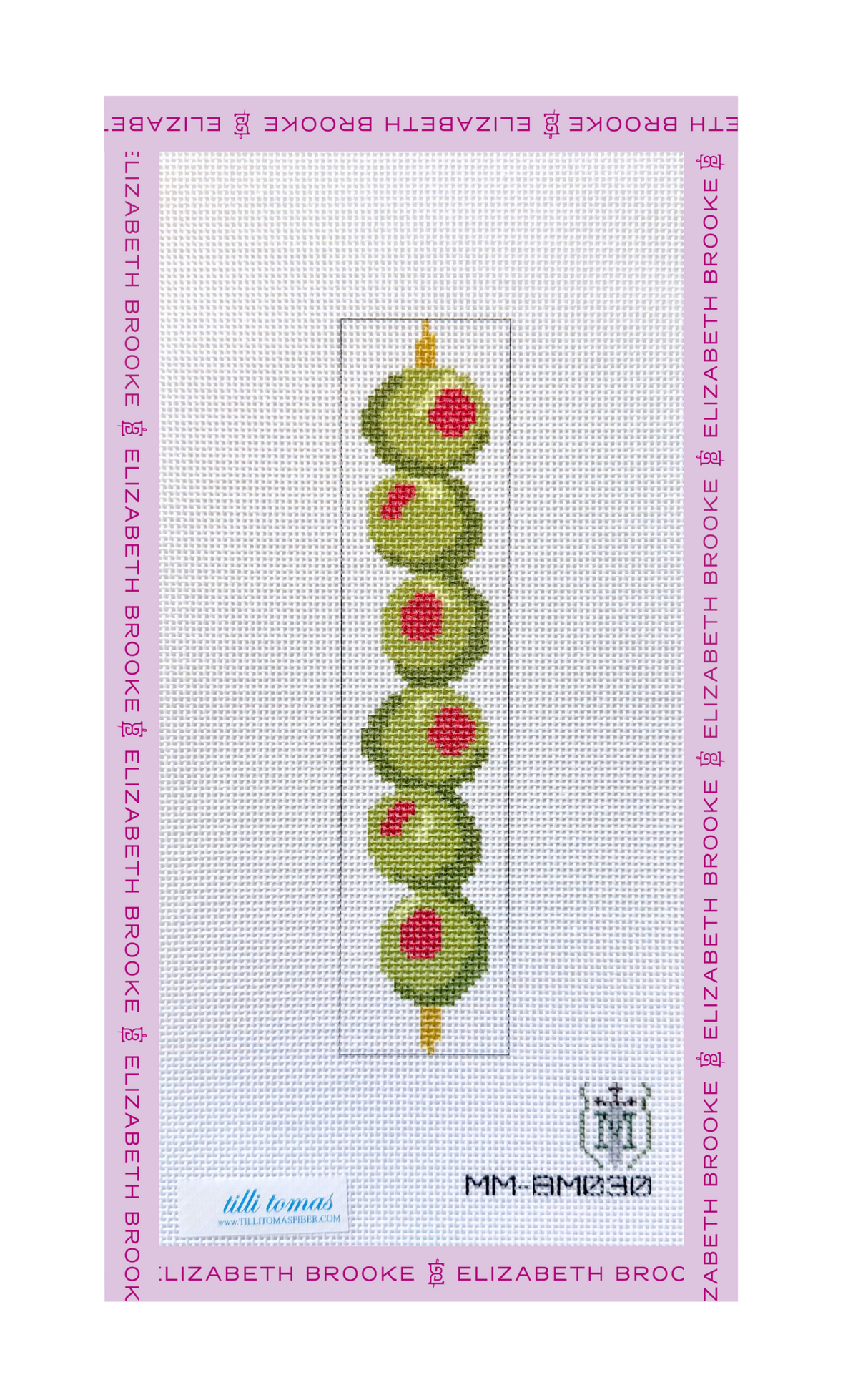 Olives Needlepoint Canvas