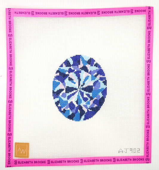 Regal Sapphire Needlepoint Canvas