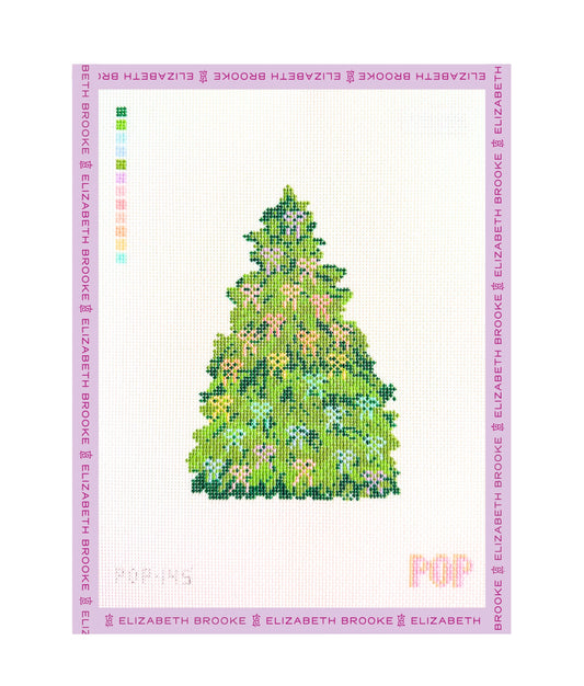 Rainbow Bow Christmas Tree