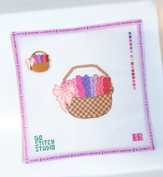 Needlepoint Basket Needlepoint Canvas