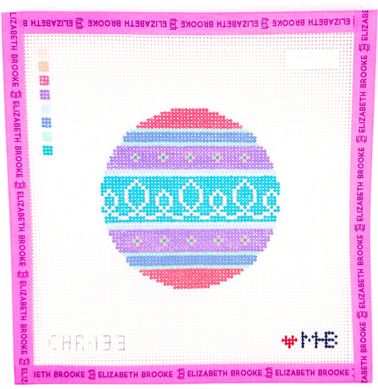 Loop de Loop ornament needlepoint canvas