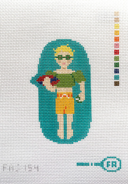 Toddler Boy Pool Rat