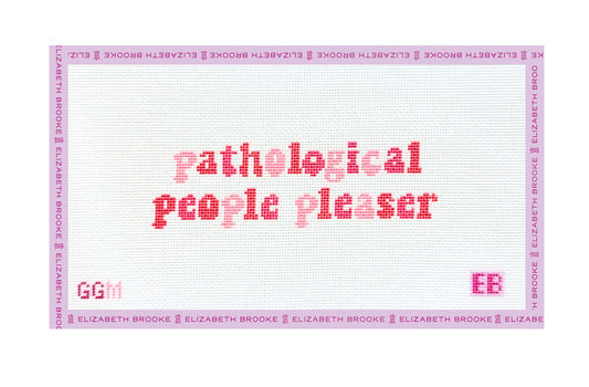 Pathological People Pleaser Needlepoint Canvas