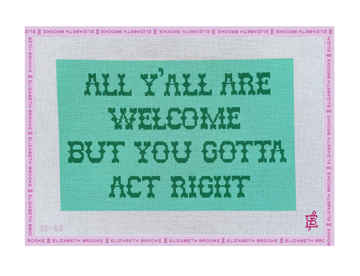 Act Right Needlepoint Canvas Wholesale