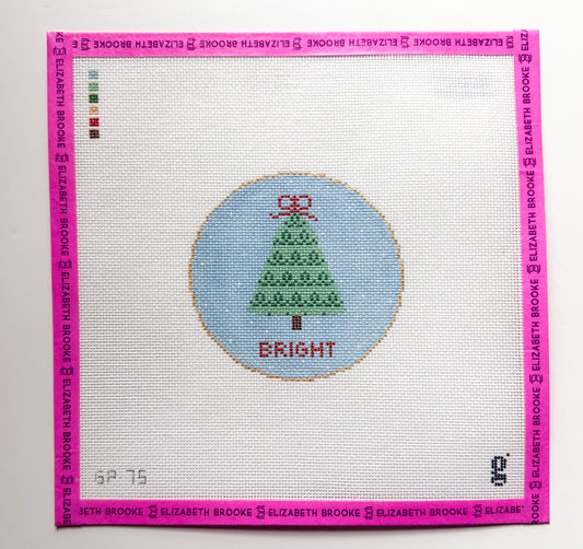 Squiggle Tree by Goodpoint needlepoint canvas