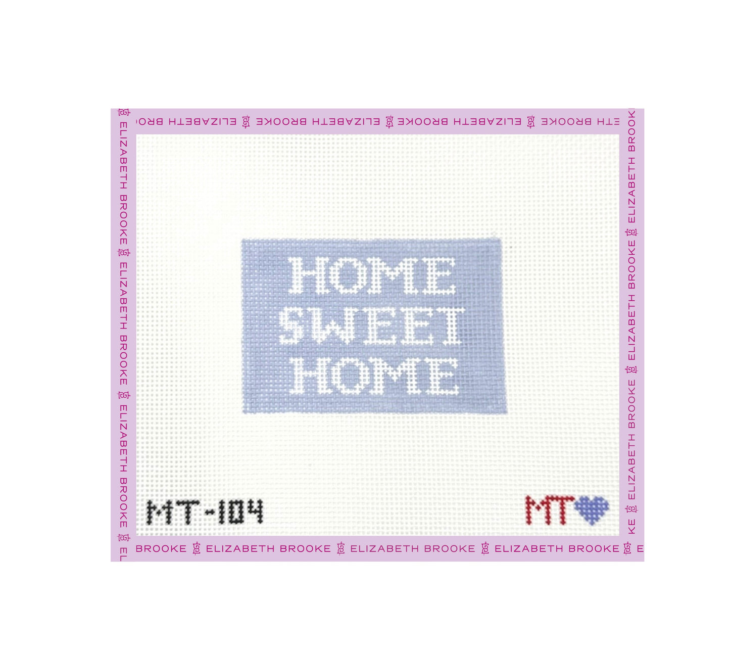 Home Sweet Home Needlepoint Canvas