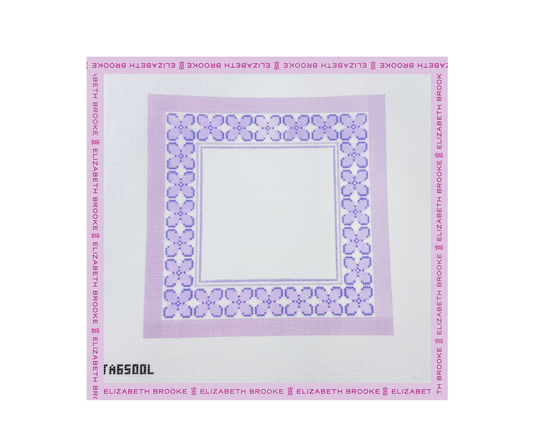 Hydrangea Frame Needlepoint Canvas