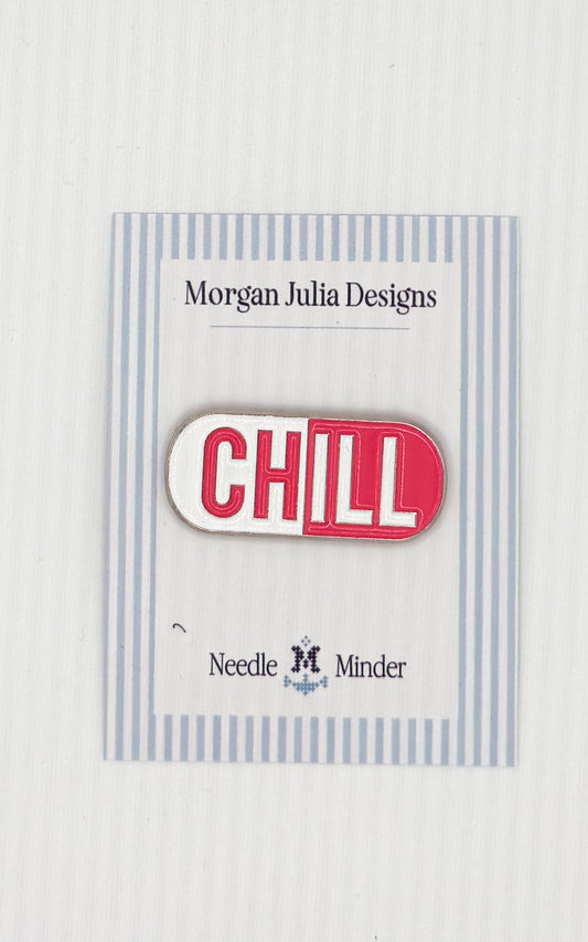 Pink Chill pill needle minder