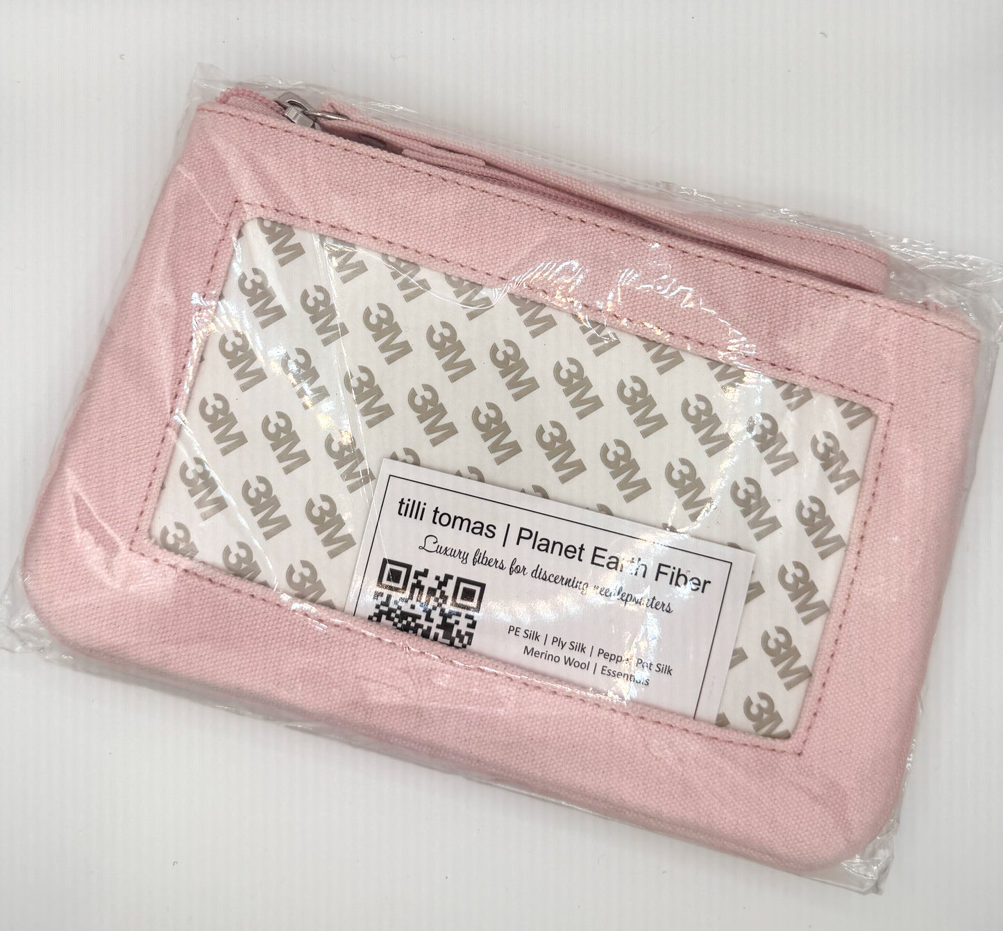 Self Finishing Canvas Clutch