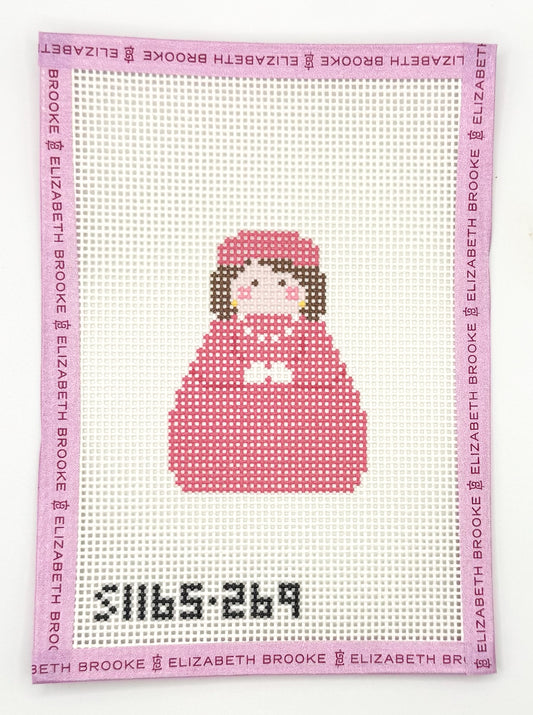 Jackie O Stitch It Angel needlepoint canvas