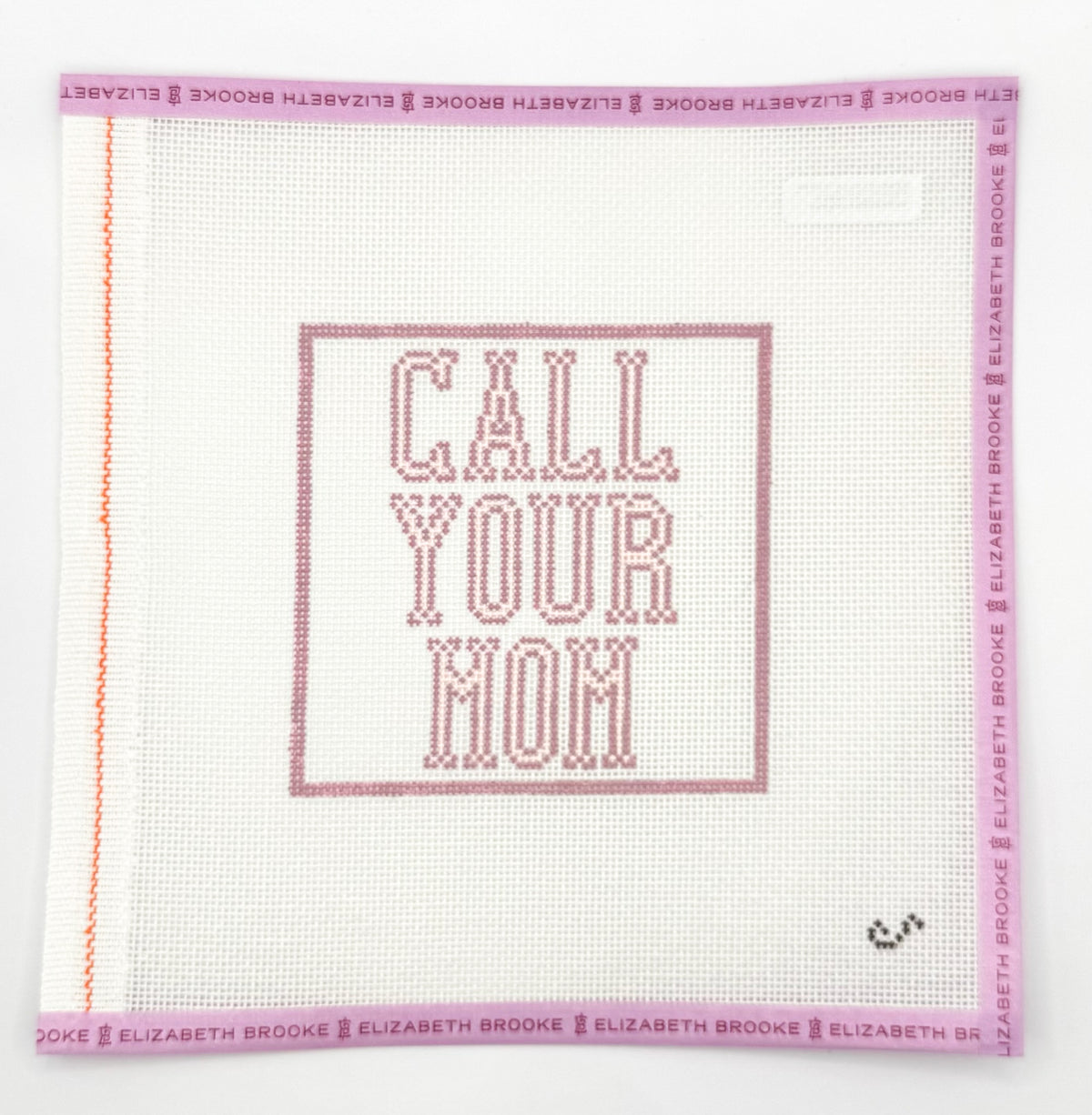 Call Your Mom Needlepoint Canvas