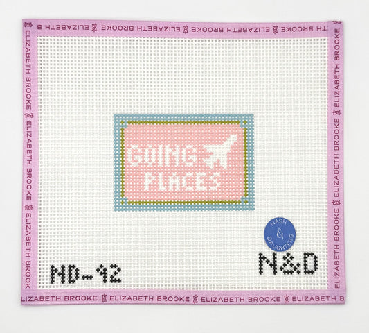 Going Places Needlepoint Canvas