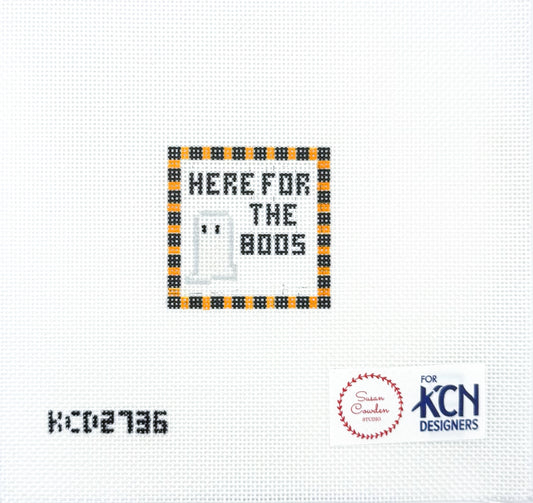 Here for the Boos Needlepoint Canvas